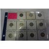 Image 2 : 19 CANADIAN NICKELS 1922-1967 WITH KING GEORGE V, KING GEORGE VI, QUEEN ELIZABETH II WITH TOMBACS