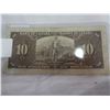 Image 2 : 1937 KING GEORGE 10 DOLLAR BILL