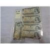 Image 1 : 5 1 DOLLAR BILLS 1973