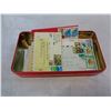 Image 1 : TIN OF EVELOPES W/ STAMPS
