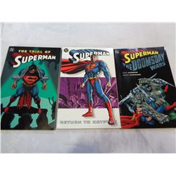 3 SUPERMAN COMICS