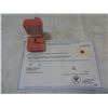 Image 1 : GENUINE RUBY RING W/ APPRAISEL