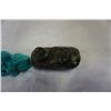 Image 2 : OPAL BUDDHA AND CARVED TURQUISE FIGURE