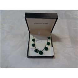 GREEN QUARTZ NECKLACE