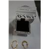 Image 2 : 2 EARRINGS STAMPED 10K