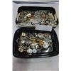 Image 1 : TRAY OF WATCH PARTS AND JEWELRY