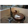 Image 1 : 2 COPPER POTS, WATERING CAN, ETC