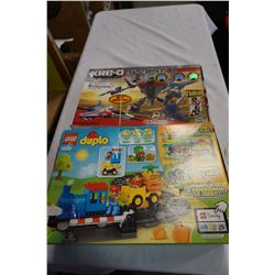 KREO TRANSFORMER STARSCREAM SET AND DUPLO TRAIN SET