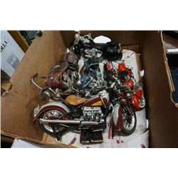 LOT OF 6 MOTOR CYCLE FIGURES