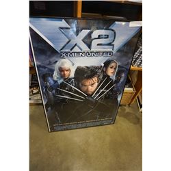 XMEN 2 UNITED FRAMED POSTER