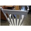Image 4 : WHITE ROCKING CHAIR
