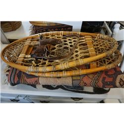 CANADIAN WOOD AND SINEW SNOWSHOES