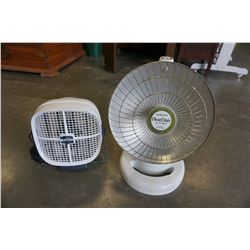 SEA BREEZE RETRO LOOK FAN AND PRESTO HEAT DISH