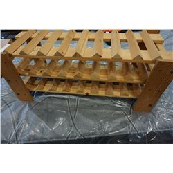 WOOD WINE RACK