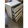 Image 4 : 4 DRAWER WHITE HIGBOY DRESSER