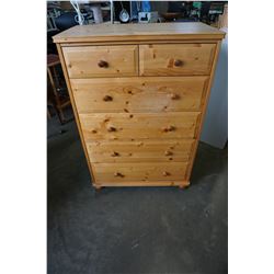 6 DRAWER PINE DRESSER
