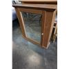 Image 1 : MIRRORED PINE MEDICINE CABINET