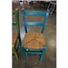 Image 2 : 2 RUSH SEAT KIDS CHAIRS