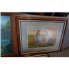 Image 3 : 2 NEEDLE POINT PICTURES AND OIL PAINTING