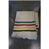 Image 1 : HUDSON BAY STYLE WOOL BLANKET