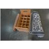 Image 1 : WINE CRATE, BAMBOO FLOOR MAT AND CARPET RUNNER