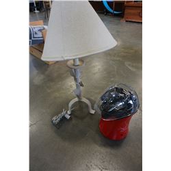 POPCORN MAKER AND TABLE LAMP