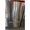 Image 1 : DACOR 36 INCH STAINLESS STEEL FRENCH DOOR REFRIDGERATOR WITH BOTTOM DRAWER FREEZER, TESTED AND WORKI