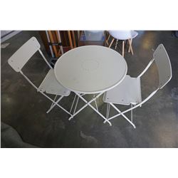 3 PIECE FOLDING BISTRO SET