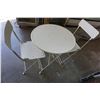 Image 2 : 3 PIECE FOLDING BISTRO SET