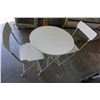 Image 2 : 3 PIECE FOLDING BISTRO SET