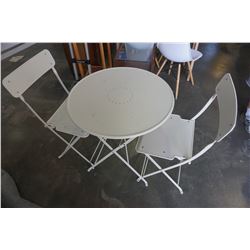 3 PIECE FOLDING BISTRO SET