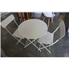 Image 1 : 3 PIECE FOLDING BISTRO SET