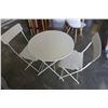 Image 1 : 3 PIECE FOLDING BISTRO SET