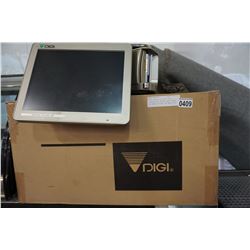 DIGI CANADA SM-5500B FULLY DIGITAL DELI SCALE, WITH FRONT AND REAR DISPLAY, AS NEW, WITH BOX,RETAIL 