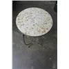 Image 2 : TILE TOP METAL BASE TABLE