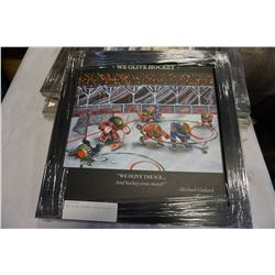 "WE OLIVE HOCKEY" PRINT BY MICHAEL GODDARD #25148