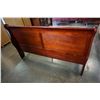 Image 2 : MODERN MAHOGNAY SLEIGH BEDFRAME
