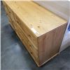 Image 4 : 6 DRAWER PINE HIGHBOY DRESSER