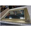 Image 1 : LARGE BEVELLED GILT FRAMED MIRROR
