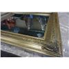 Image 2 : LARGE BEVELLED GILT FRAMED MIRROR