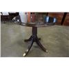 Image 1 : MAHOGANY GLASS TOP PARLOUR TABLE