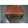 Image 1 : LEATHER OTTOMAN