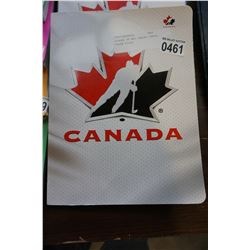 BINDER OF NHL INSERT CARDS, VALUE $1000