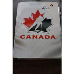 BINDER OF NHL ROOKIE CARDS VALUE $750