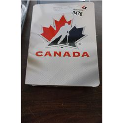 BINDER OF NHL INSERT CARDS, VALUE $850