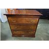 Image 1 : 3 DRAWER MAHOGANY DRESSER