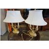Image 1 : PAIR OF CANDELABRA STYLE TABLE LAMPS