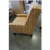 Image 2 : STRIPED STYLUS ACCENT CHAIR