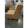 Image 2 : STRIPED STYLUS ACCENT CHAIR