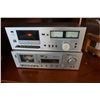 Image 1 : SANSUI AND AKAI TAPE DECKS